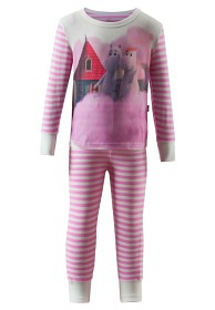 Bild på Reima Mumin Sömnig Tvådelad Pyjamas (Unicorn pink)