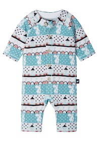 Bild på Reima Mysig Moomin Overall i Ull (Baby blue)