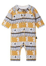 Bild på Reima Mysig Moomin Overall i Ull (Ginger yellow) Strl 50/56