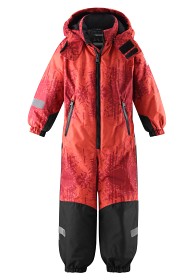 Bild på Reima Reimatec Kiddo Vinteroverall Snowy (Lingonberry red)