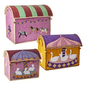 Bild på Rice Förvaringskorgar 3-pack (Cirkus)