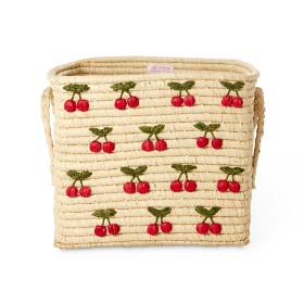 Bild på Rice Förvaringskorg med handtag (Cherries)