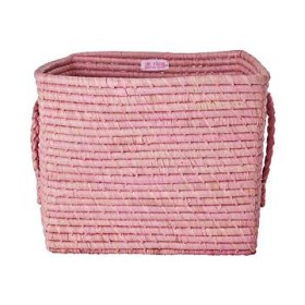 Bild på Rice Förvaringskorg med handtag (Soft Pink)
