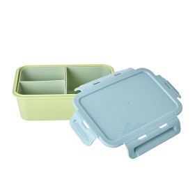 Bild på Rice Matlåda med fack (Soft Green/Blue)