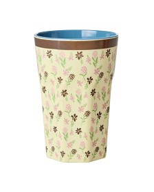 Bild på Rice Mugg Melamin Tall (Hacienda Flower Print)