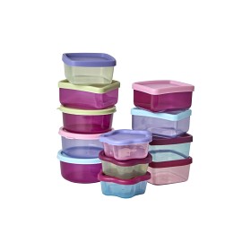 Bild på Rice Plastburkar Mini 12-pack (Multi)