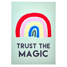 Bild på Rice Poster A3 Trust the Magic (Grön)