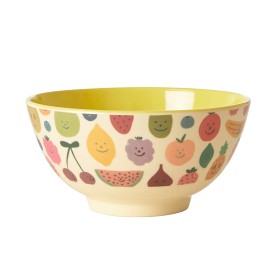 Bild på Rice Skål Melamin M Happy Fruits (Mix)