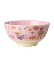 Bild på Rice Skål Melamin M Hero (Pink)