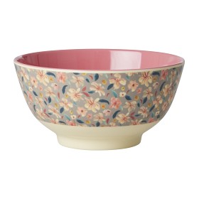 Bild på Rice Skål Melamin M (Sandy Flower)