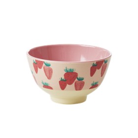 Bild på Rice Skål Melamin (Strawberry)