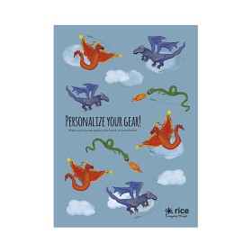 Bild på Rice Stickers till Matlåda (Dragon)