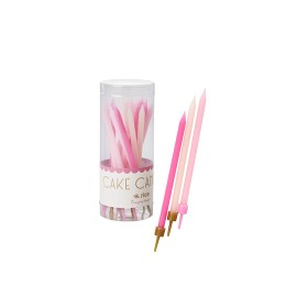 Bild på Rice Tårtljus 16-pack (Rosa)