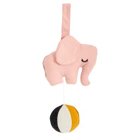 Bild på Roommate Speldosa (Rosa Elefant)