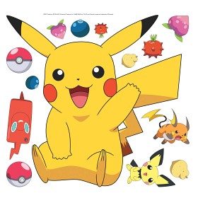 Bild på RoomMates Wallstickers Pokémon Pikachu