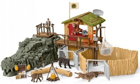 Bild på Schleich Djungelforskningsstation Croco 42350