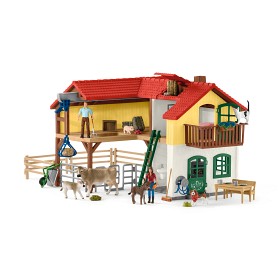 Bild på Schleich Farm World 42407 Bondgård med stall och djur