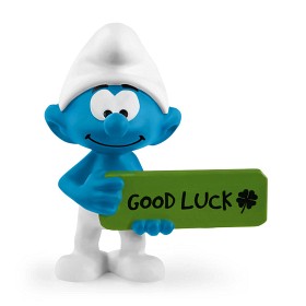 Bild på Schleich Smurfarna 20829 Lycka till-smurfen