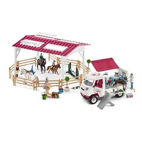 Bild på Schleich Horse Club 72121 Ridskola med veterinärbil