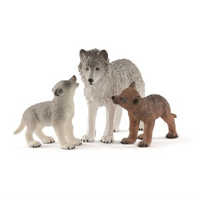 Bild på Schleich Wild Life 42472 Vargmamma med vargungar