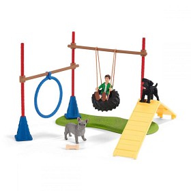 Bild på Schleich Farm World 42536 Skojiga lekar för hundar