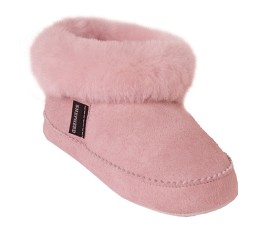 Bild på Shepherd Piteå Fårskinnstofflor (Rosa)