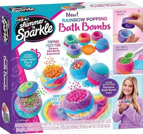 Bild på Shimmer `n Sparkle Rainbow Popping Bath Bombs