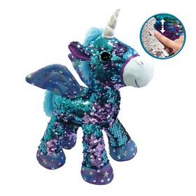 Bild på Shimmer Unicorn Blå 30 cm