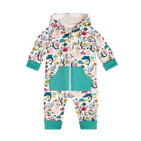 Bild på Shorty Jumpsuit mönster med havsdjur