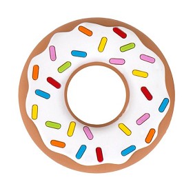 Bild på Silli Chews Bitleksak Donut (Vit)