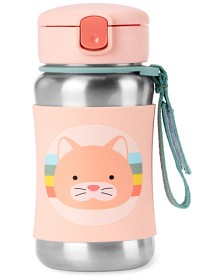 Bild på Skip Hop Spark Style Sportflaska Katt (Rosa)