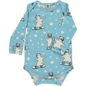 Bild på Småfolk Body Björn (Air Blue) (56)