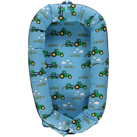 Bild på Småfolk Babynest (Traktor Blå)