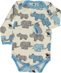 Bild på Småfolk Body (Elefant Blå)