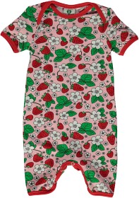 Bild på Småfolk Bodysuit Jordgubb (Coral Blush)