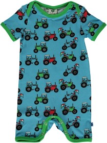 Bild på Småfolk Bodysuit Traktor (Blå)