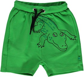 Bild på Småfolk Shorts Krokodil (Grön)