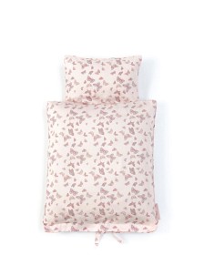 Bild på Smallstuff Bäddset Docksäng Fjäril (Rosa)