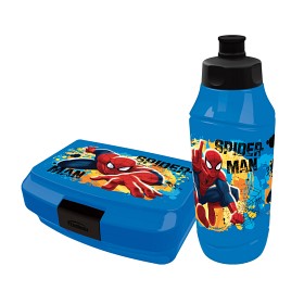Bild på Spiderman Matlåda och flaska i set
