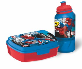 Bild på Spiderman Matlåda + Vattenflaska Spiderman Streets