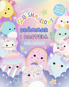 Bild på Squishmallows Drömmar i pastell Målarbok