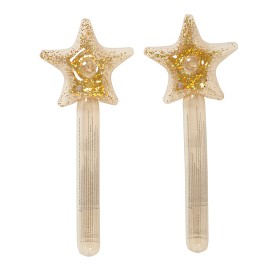 Bild på Sunnylife Kids Uppblåsbart Trollspö Star 2-pack (Princess Swan/Gold)