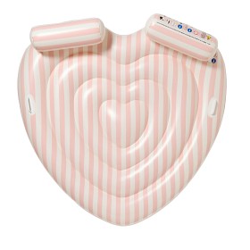 Bild på Sunnylife Stole My Heart Luftmadrass Dubbel (Pink Stripe)