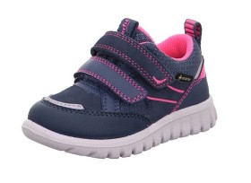 Bild på Superfit Sport7 Mini Sneakers (Blå/Rosa) Strl 20