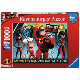 Bild på Ravensburger Pussel Superhjältarna XXL 100 bitar