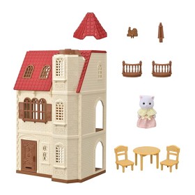 Bild på Sylvanian Families 5400 Tornhus med rött tak