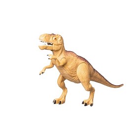 Bild på T-rex med ljus och ljud (Brun) 