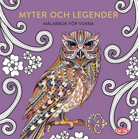 Bild på Tactic Målarbok Myter och legender