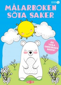 Bild på Tactic Målarbok Söta saker