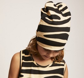 Bild på Tao & Friends Tigern Stripes Mössa (Svart/Gul)